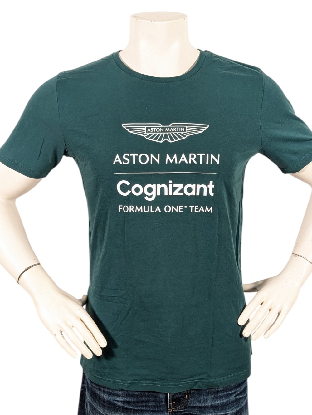 Aston Martin T Shirt Size Small Tee Cognizant Formula One Team Pelmark